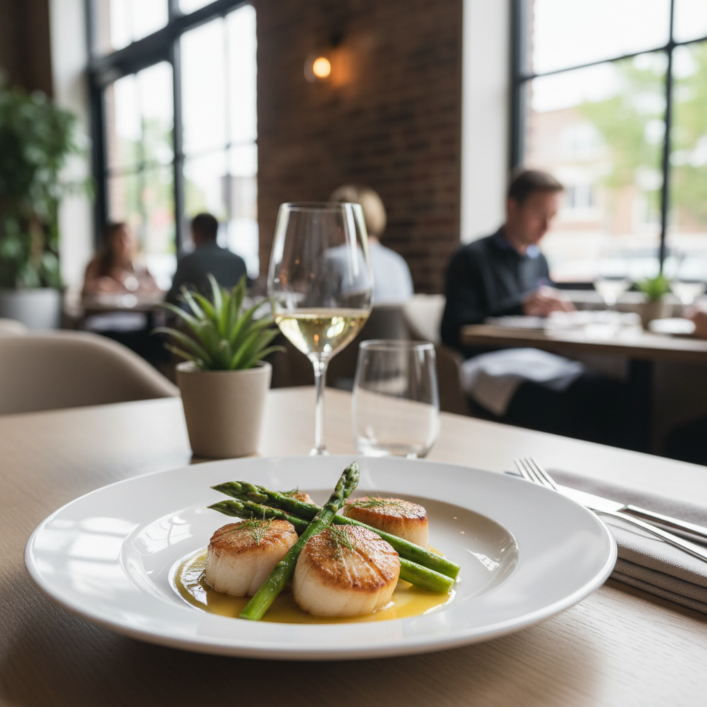 Genieten van eten in de buurt